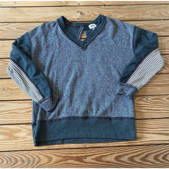 BKE Open Back V Neck Sweater Size XS Women’s Green - Picture 1 of 8